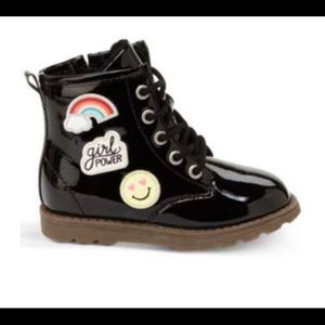 Carters Aubrey combat emoji boots
